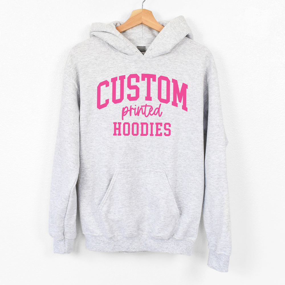 
                  
                    a custom printed hoodie in ash
                  
                